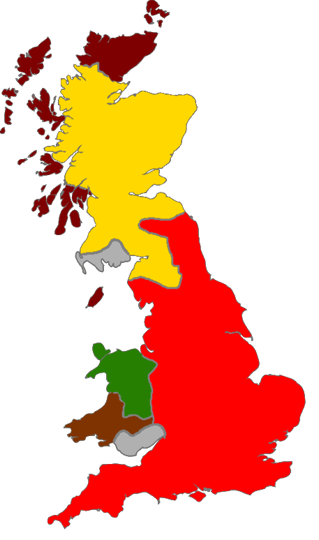 Rough situation at beginning of AD 1054